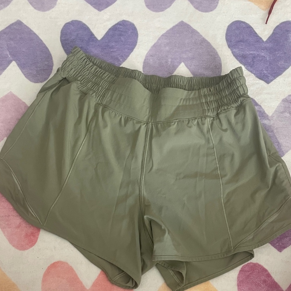 Lululemon Olive Green Women's Shorts 8